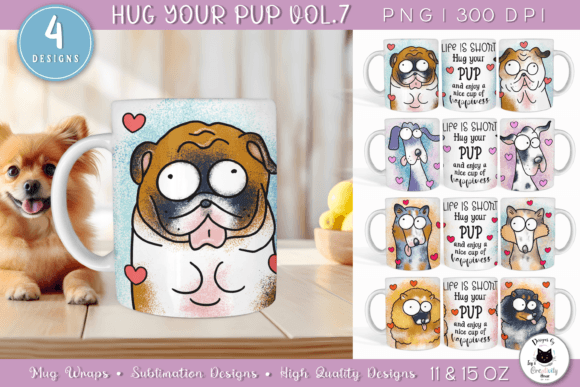 Download Funny Dog Mug Designs | Dog Mom Mug Png - Mug designs Collection